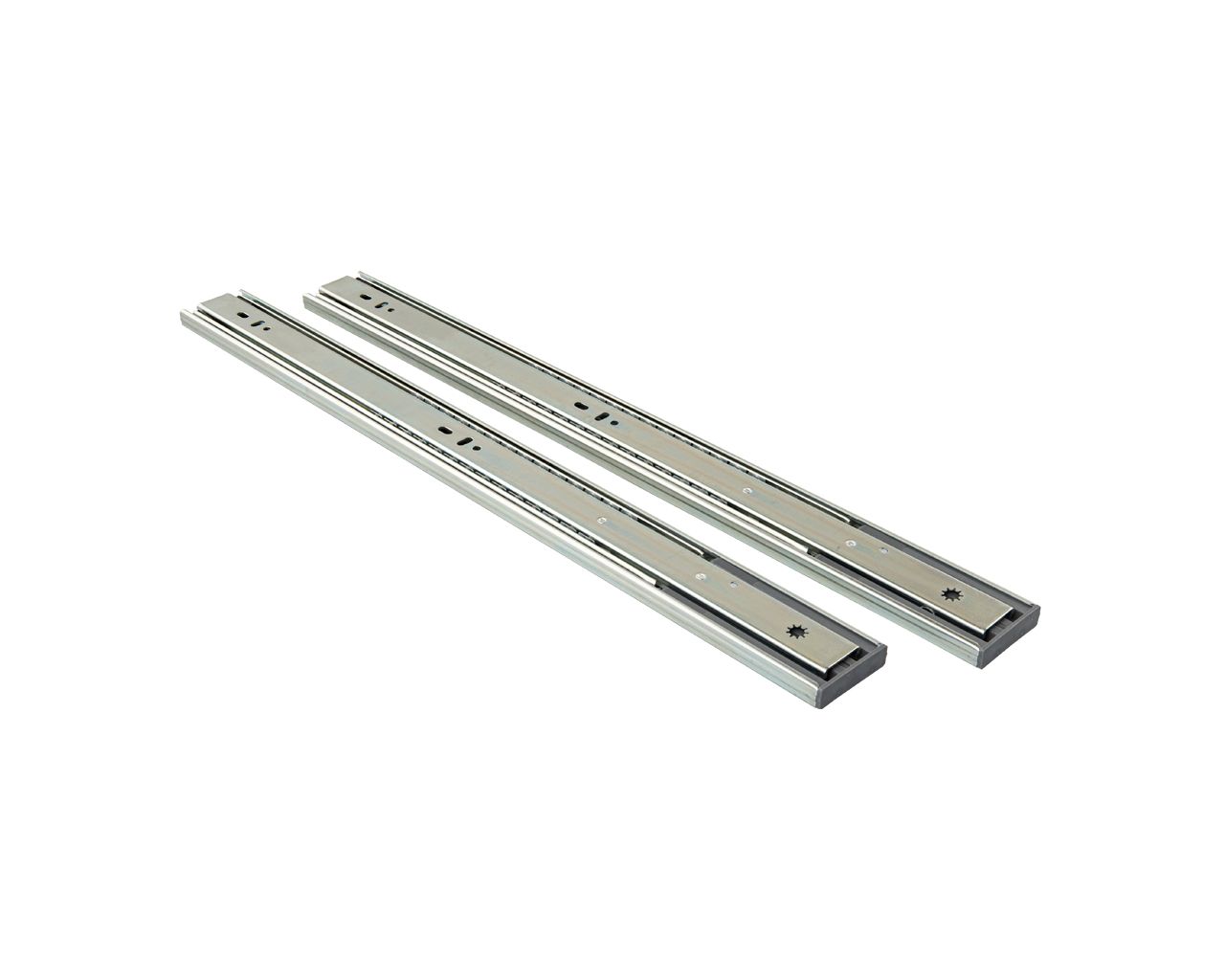 Направляющие шариковые Firmax Soft-Close полного выдвижения, H=45 мм, L=450 мм, цинк (2 части), толщина 1,2*1,2*1,5мм. Рис. 2