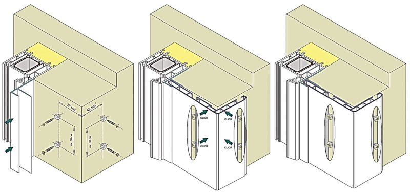 Откос наружный угловой Exter 90х180х9мм темный дуб (Renolit 2052-089) 6,0 м. Рис. 3