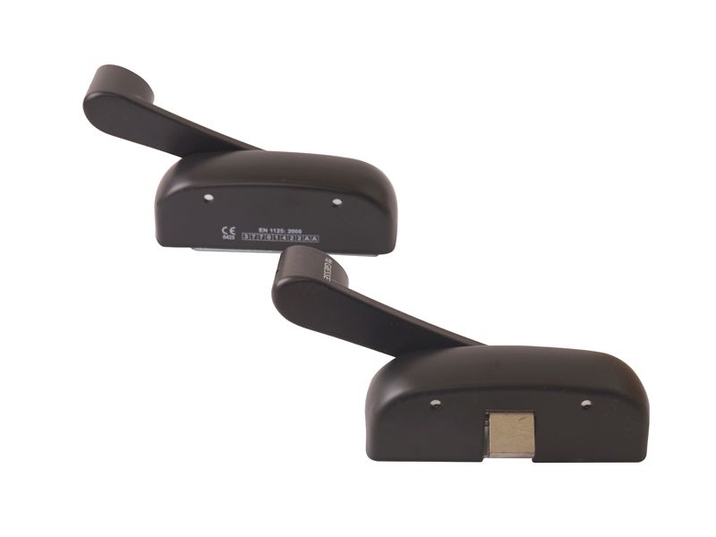 Гарнитур нажимной с декоративными накладками для антипаниковой ручки (комплект деталей для установки), 3 точки запирания горизонтальная и вертикальные, черный, 07832500N. Рис. 2 Гарнитур нажимной с декоративными накладками для антипаниковой ручки (комплект деталей для установки), 3 точки запирания горизонтальная и вертикальные, черный, 07832500N. Рис. 2