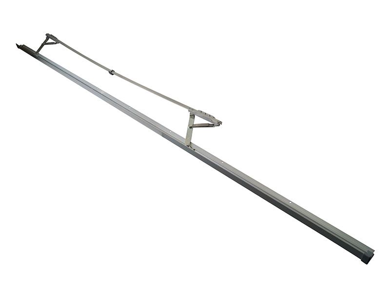 Ножницы+направляющая на створке Internika HKS 160 S, 1251-1650, серебро. Рис. 2 Ножницы+направляющая на створке Internika HKS 160 S, 1251-1650, серебро. Рис. 2