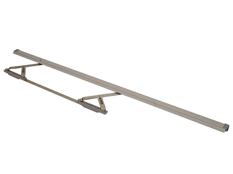 Ножницы+направляющая на створке Internika HKS 160 S, 620-900, серебро. Рис. 1