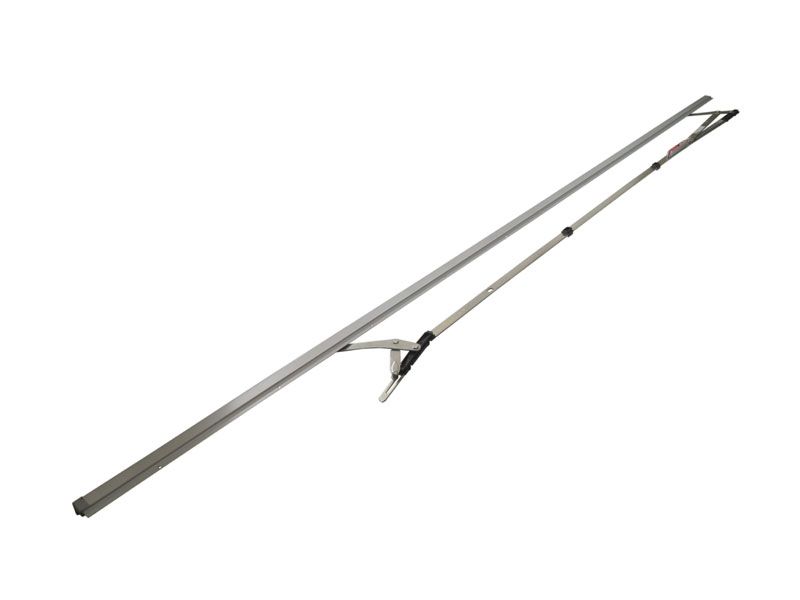 Ножницы+направляющая на створке Internika SP 1650-2000 левая , серебро. Рис. 3 Ножницы+направляющая на створке Internika SP 1650-2000 левая , серебро. Рис. 3