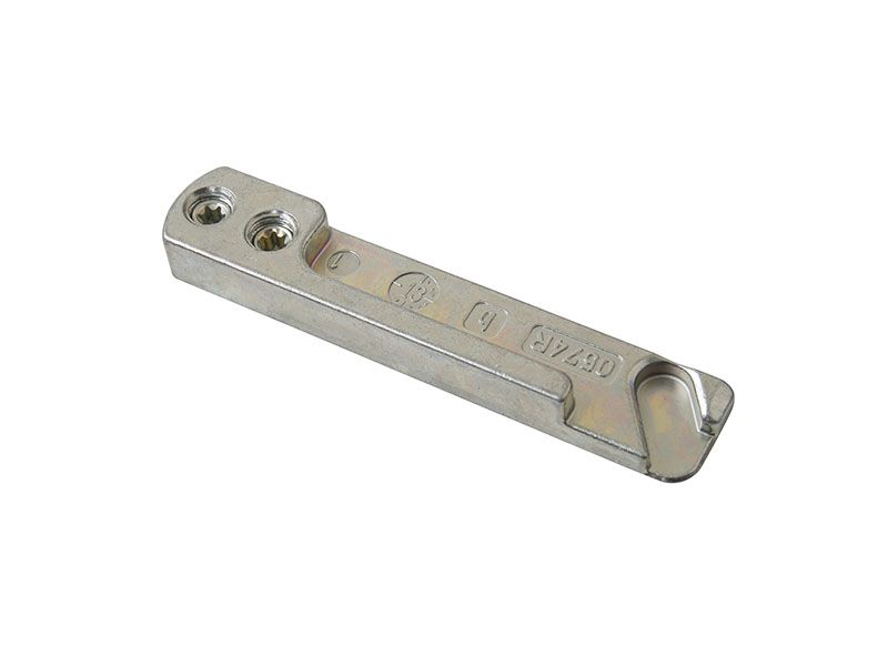 Ножницы+направляющая на створке Internika SP1650-2000 правая, серебро. Рис. 2 Ножницы+направляющая на створке Internika SP1650-2000 правая, серебро. Рис. 2
