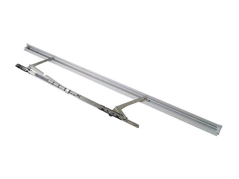 Ножницы+направляющая на створке Internika SP 750-900 левые, белые. Рис. 2