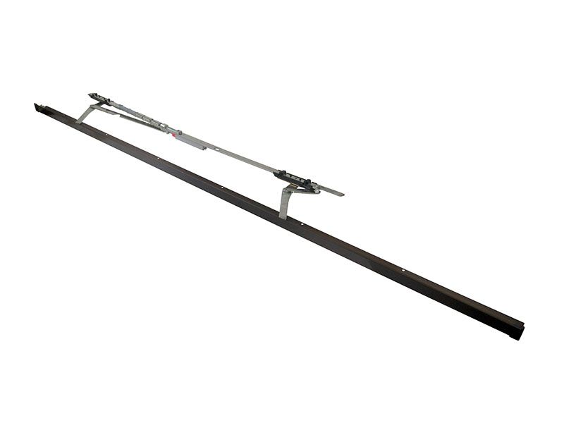 Ножницы+направляющая на створке Internika SP 901-1250 правые, коричневые. Рис. 2 Ножницы+направляющая на створке Internika SP 901-1250 правые, коричневые. Рис. 2