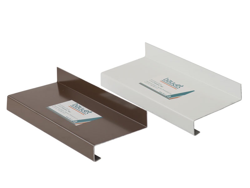 Образцы алюминиевых наружных отливов BAUSET. Рис. 1 Образцы алюминиевых наружных отливов BAUSET. Рис. 1