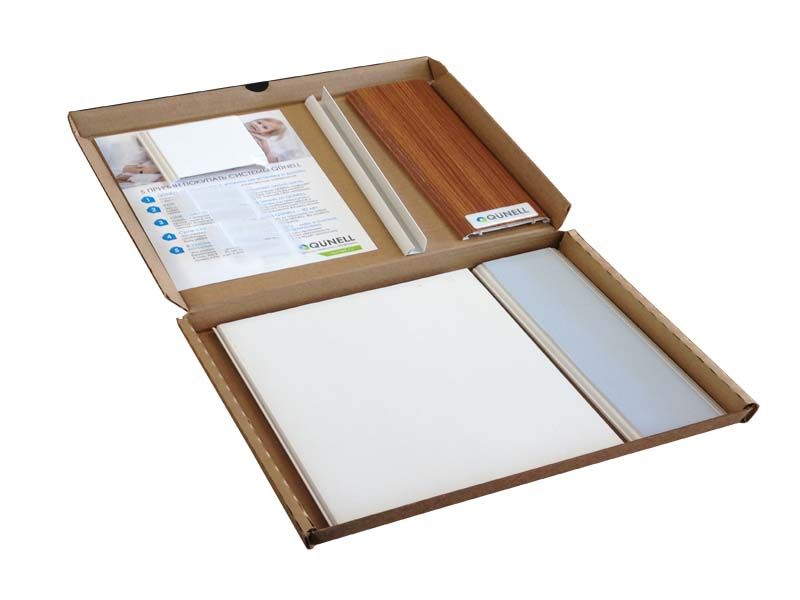 Образцы откосов Кюнель Q-kit картон 250х310 мм