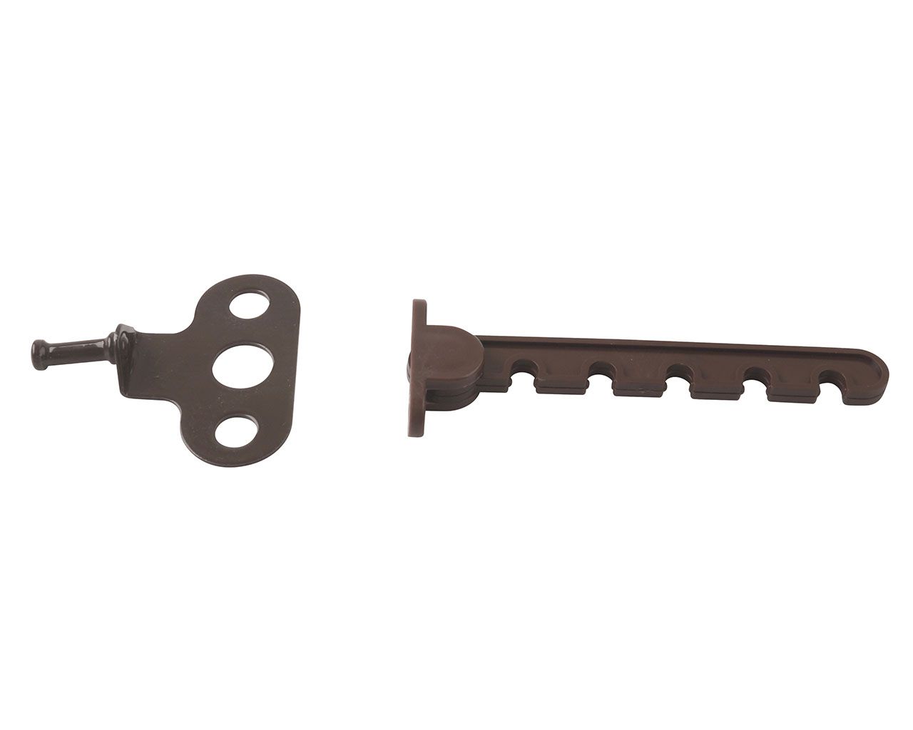 Ограничитель открывания  Internika (овальный), коричневый. Рис. 3