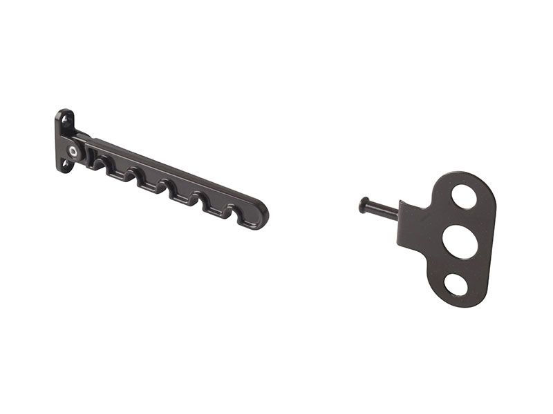 Ограничитель открывания металлический, коричневый. Рис. 1 Ограничитель открывания металлический, коричневый. Рис. 1