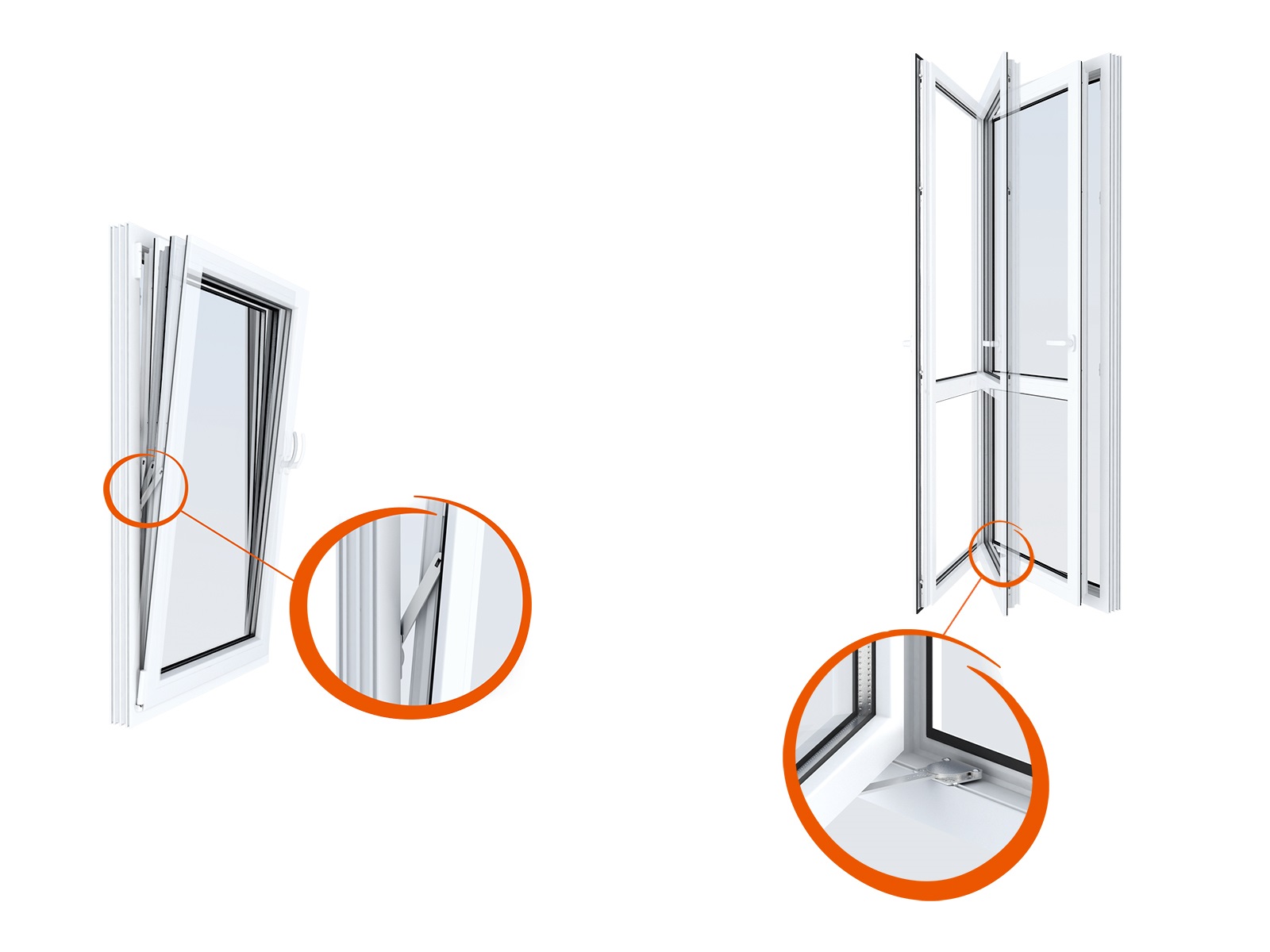 Ограничитель открывания магнитный, для окна и балконной двери, серебристый. Рис. 3 Ограничитель открывания магнитный, для окна и балконной двери, серебристый. Рис. 3