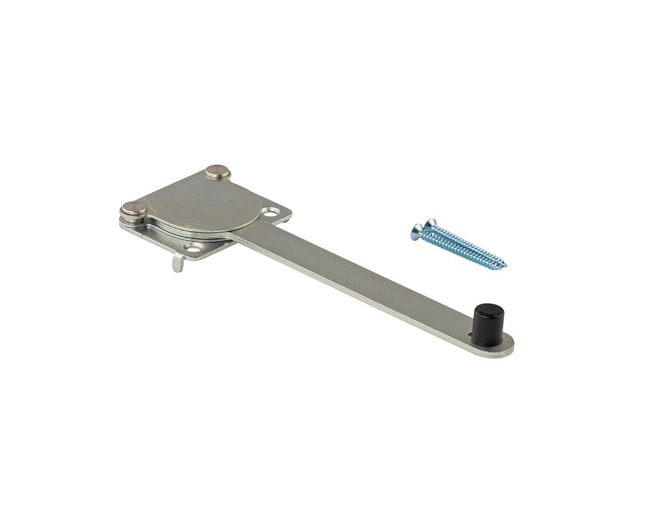 Ограничитель открывания магнитный, для окна и балконной двери, серебристый. Рис. 1 Ограничитель открывания магнитный, для окна и балконной двери, серебристый. Рис. 1