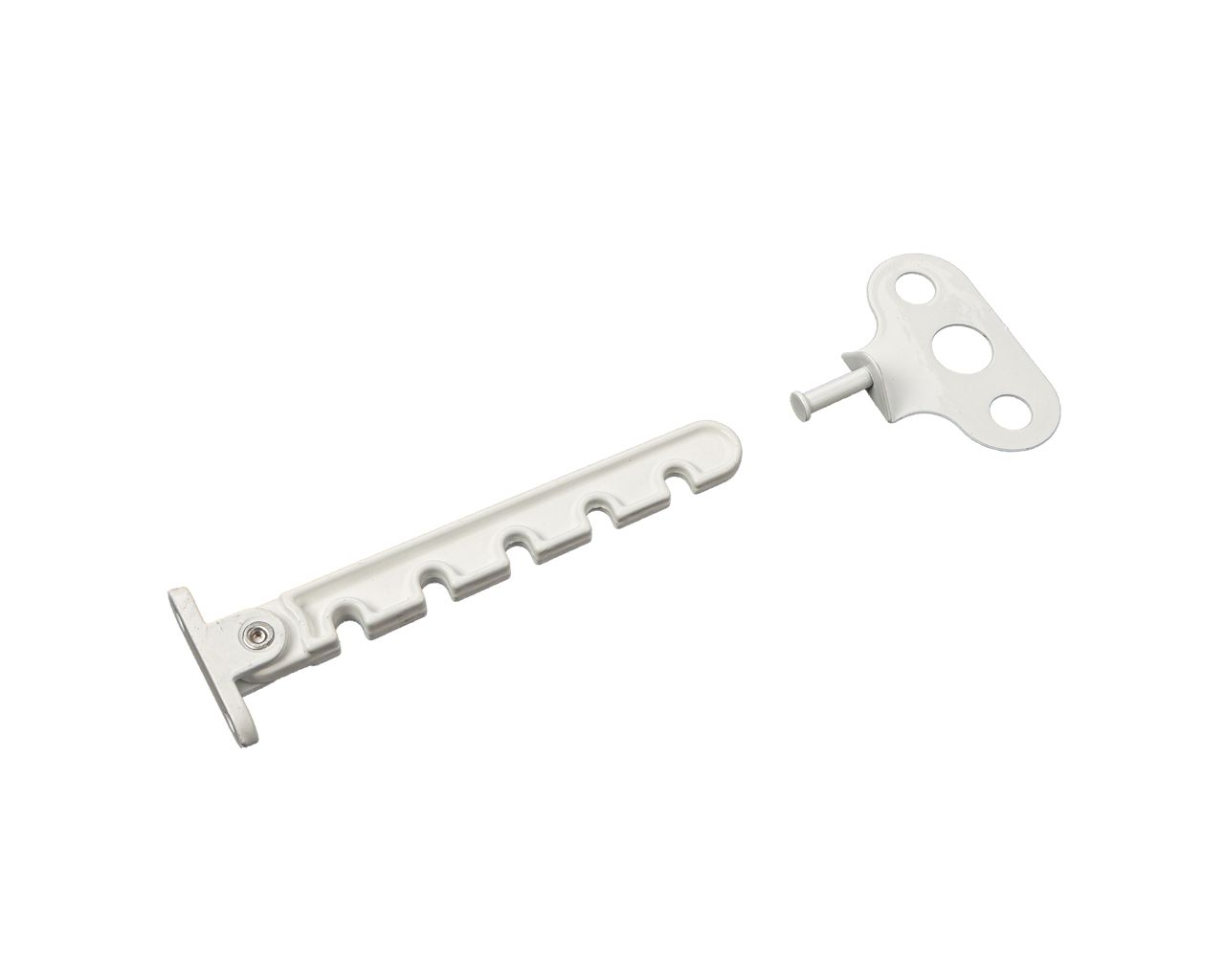 Ограничитель открывания металлический, белый (пром. упаковка). Рис. 3 Ограничитель открывания металлический, белый (пром. упаковка). Рис. 3