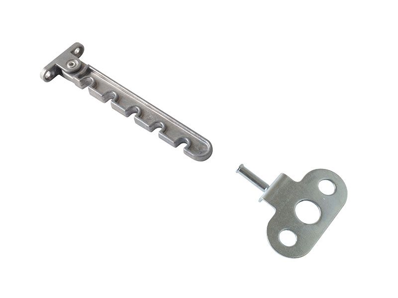 Ограничитель открывания металлический, неокрашенный без держателя. Рис. 3 Ограничитель открывания металлический, неокрашенный без держателя. Рис. 3