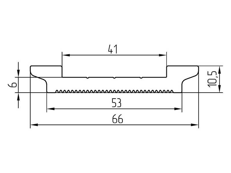Опора 208мм. (из проф. F50.0724). Рис. 1