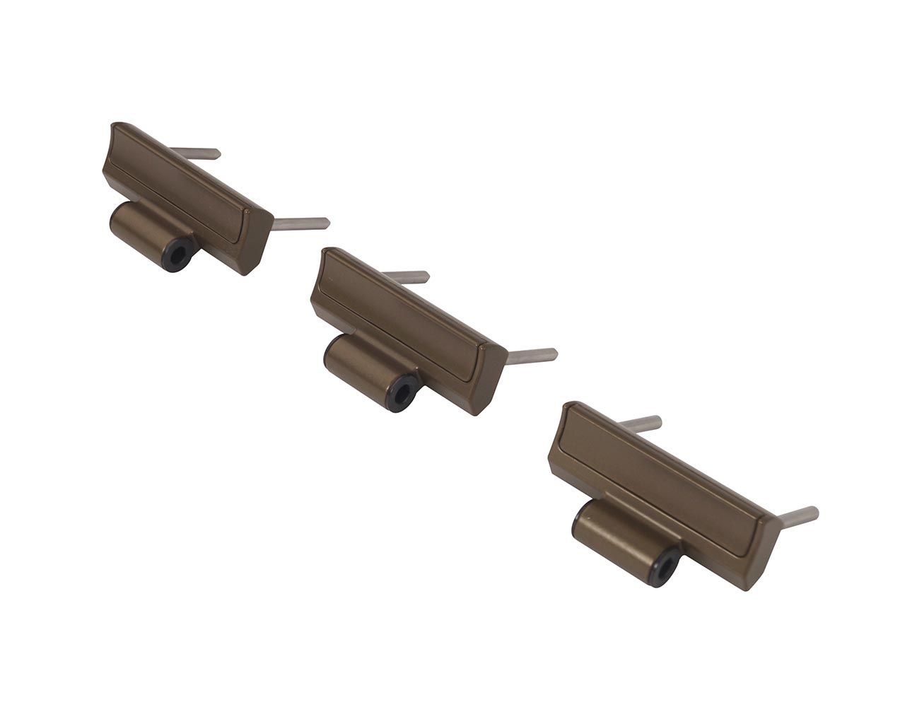 Опора петли на створке 20мм FOLD /3 шт./, сред. бронза R05.3. Рис. 1