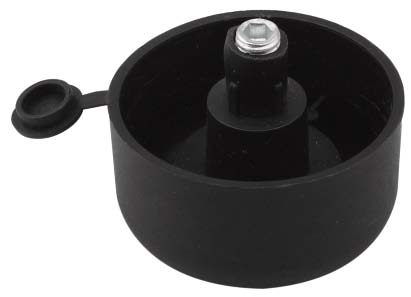 Опора регулируемая D48 H44, черная. Рис. 1 Опора регулируемая D48 H44, черная. Рис. 1