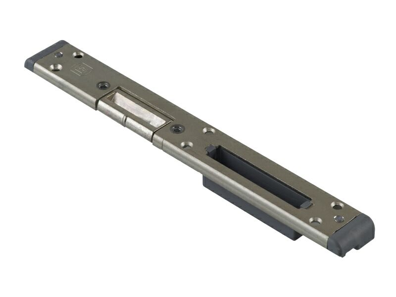 Планка ответная под ригель с фалевой/роликовой защелкой Elementis(регулируемая) 13 система правая. Рис. 1 Планка ответная под ригель с фалевой/роликовой защелкой Elementis(регулируемая) 13 система правая. Рис. 1