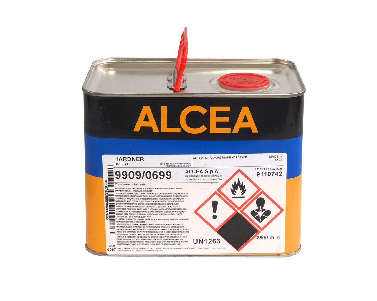 Отвердитель ICSAM 9909/0699 для акриловых ЛКМ, н.у. 2,5л. Рис. 2 Отвердитель ICSAM 9909/0699 для акриловых ЛКМ, н.у. 2,5л. Рис. 2