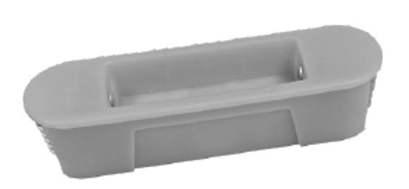 Oтветная планка для магнитного замка STV, для алюминиевой коробки, цвет серый. Рис. 1 Oтветная планка для магнитного замка STV, для алюминиевой коробки, цвет серый. Рис. 1