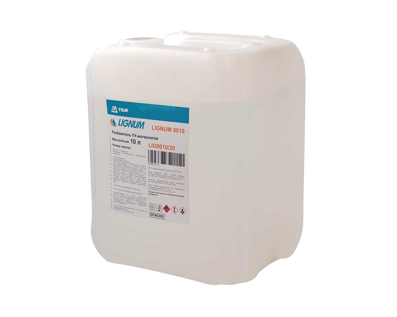 ПУ-разбавитель LIGNUM 9010 н.у. 8,5кг /тара 10л/. Рис. 2