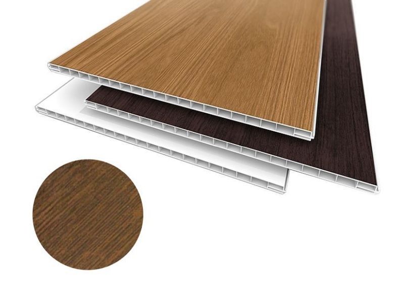 Панель откоса Qunell 300мм ОРЕХ (Renolit 2178-007) 6,0 м. Рис. 2