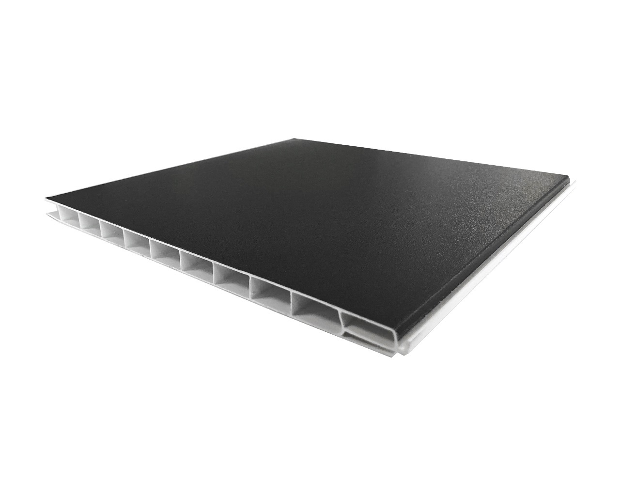 Панель откоса Qunell 400мм антрацитово-серый шагрень (Hyundai AG46H) 6,0 м