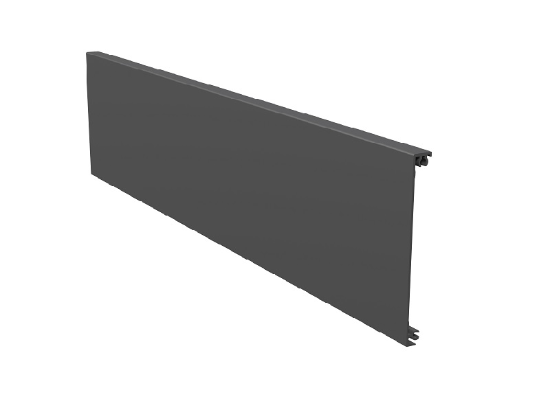 Панель передняя ALPHALUX для внутреннего метал. ящика CRYSTAL, высота Low/High, длина 1200мм, антрацит. Рис. 1 Панель передняя ALPHALUX для внутреннего метал. ящика CRYSTAL, высота Low/High, длина 1200мм, антрацит. Рис. 1