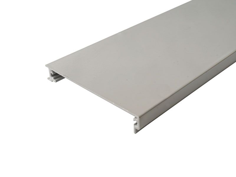 Панель передняя Firmax для внутреннего ящика Newline, L=1100 мм, серая (алюминий). Рис. 1