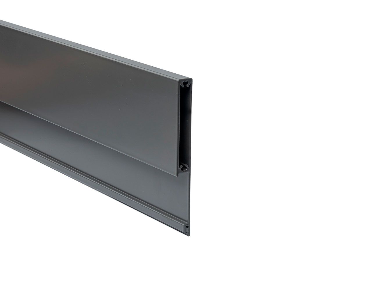 Панель передняя Firmax для внутреннего ящика Smartline, L=1100 мм, антрацит (алюминий). Рис. 2 Панель передняя Firmax для внутреннего ящика Smartline, L=1100 мм, антрацит (алюминий). Рис. 2