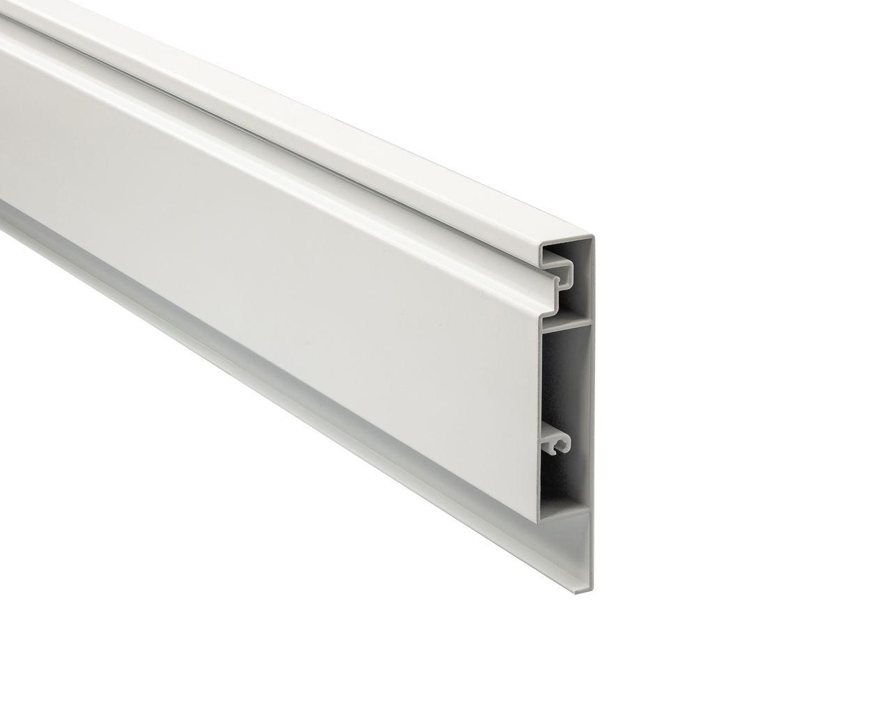 Профиль для передней панели внутреннего ящика Dragon Box. L=1100 мм. белая (алюминий). Рис. 2