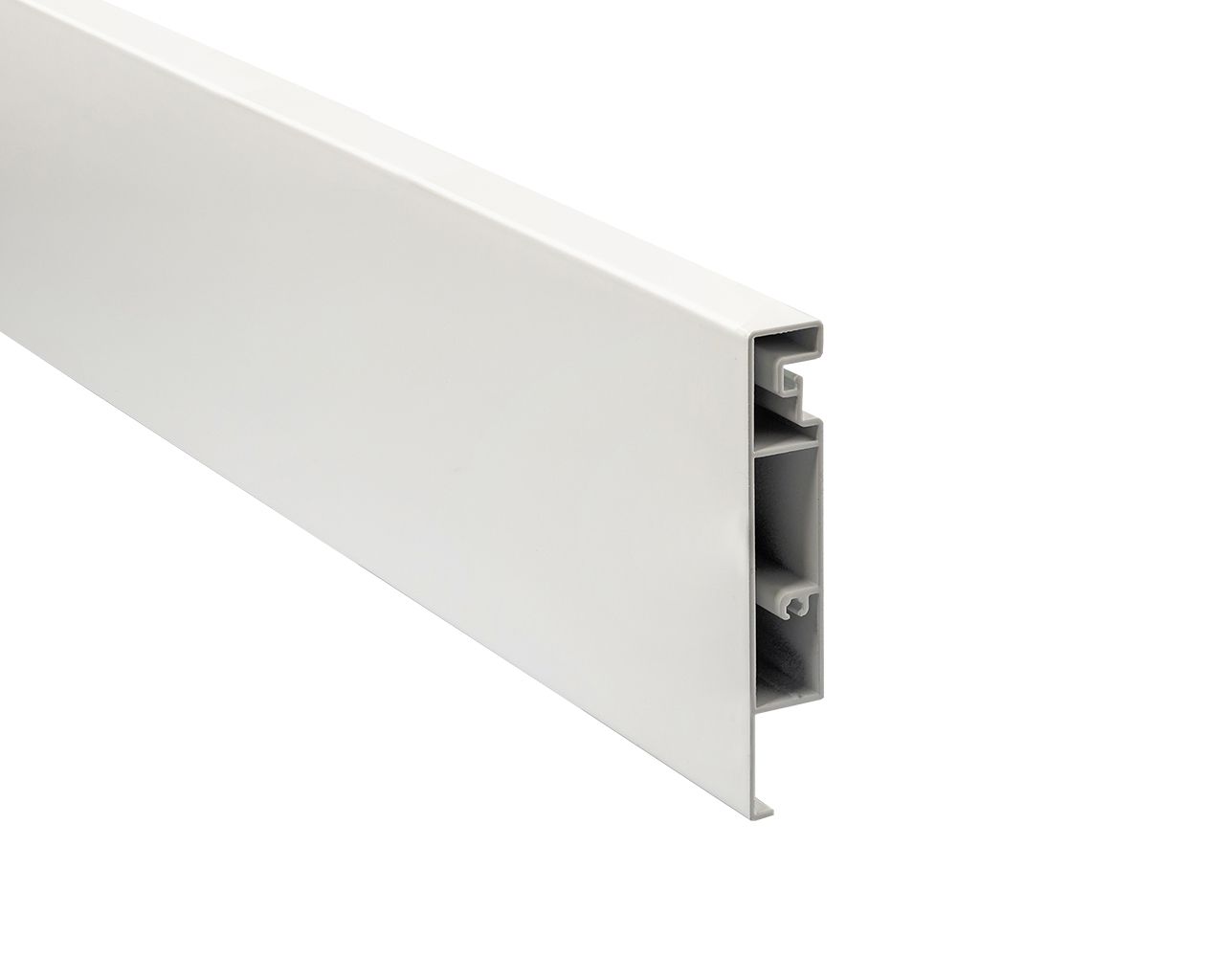 Профиль для передней панели внутреннего ящика Dragon Box. L=1100 мм. белая (алюминий). Рис. 1