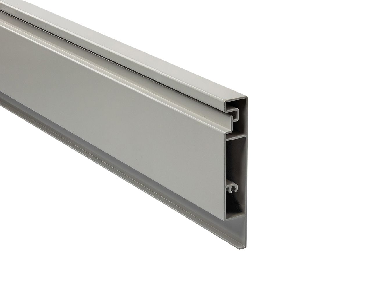 Профиль для передней панели внутреннего ящика Dragon Box. L=1100 мм. серая (алюминий). Рис. 2 Профиль для передней панели внутреннего ящика Dragon Box. L=1100 мм. серая (алюминий). Рис. 2