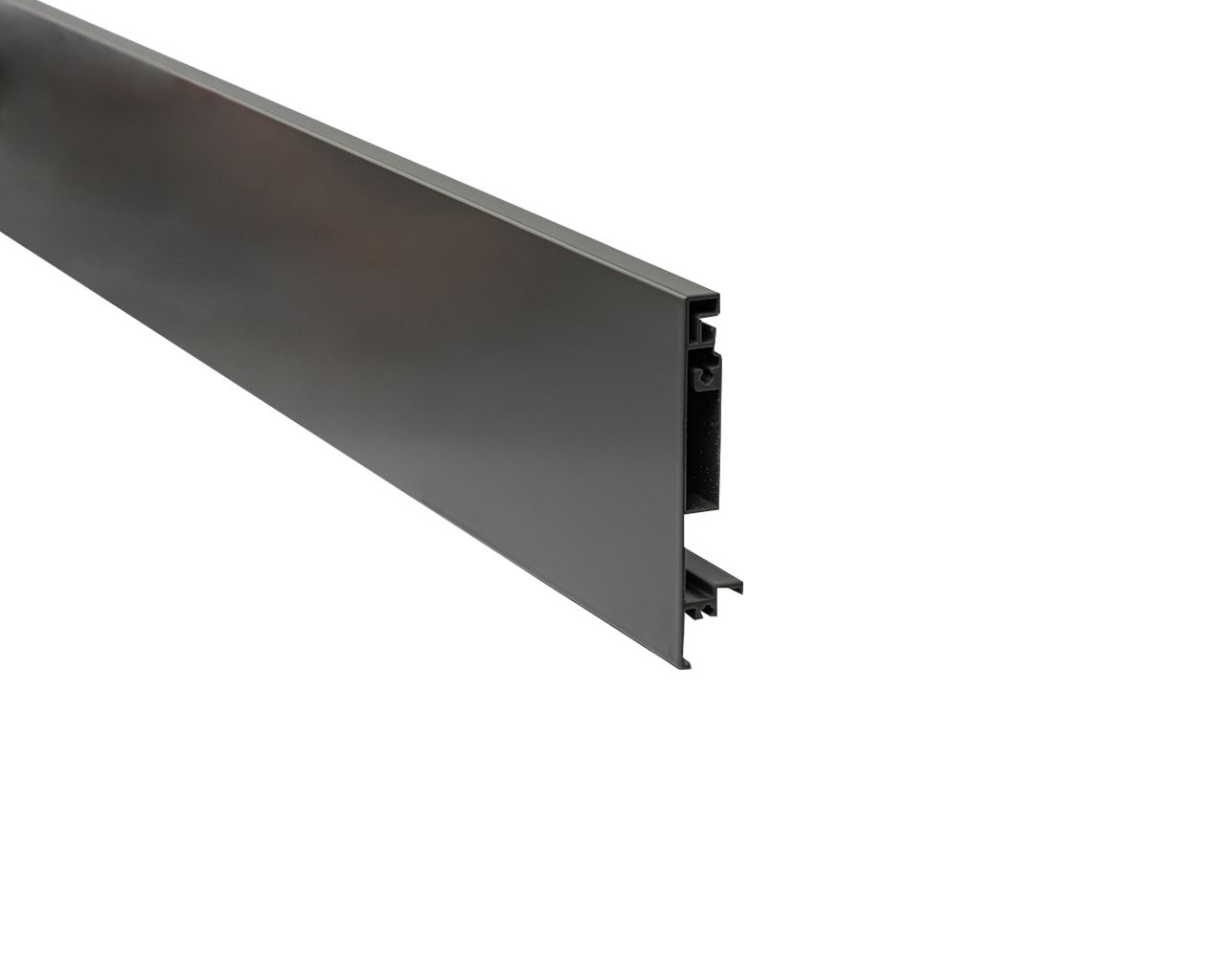 Профиль для передней панели внутреннего ящика Magic Star Plus. L=1100 мм. антрацит (алюминий)