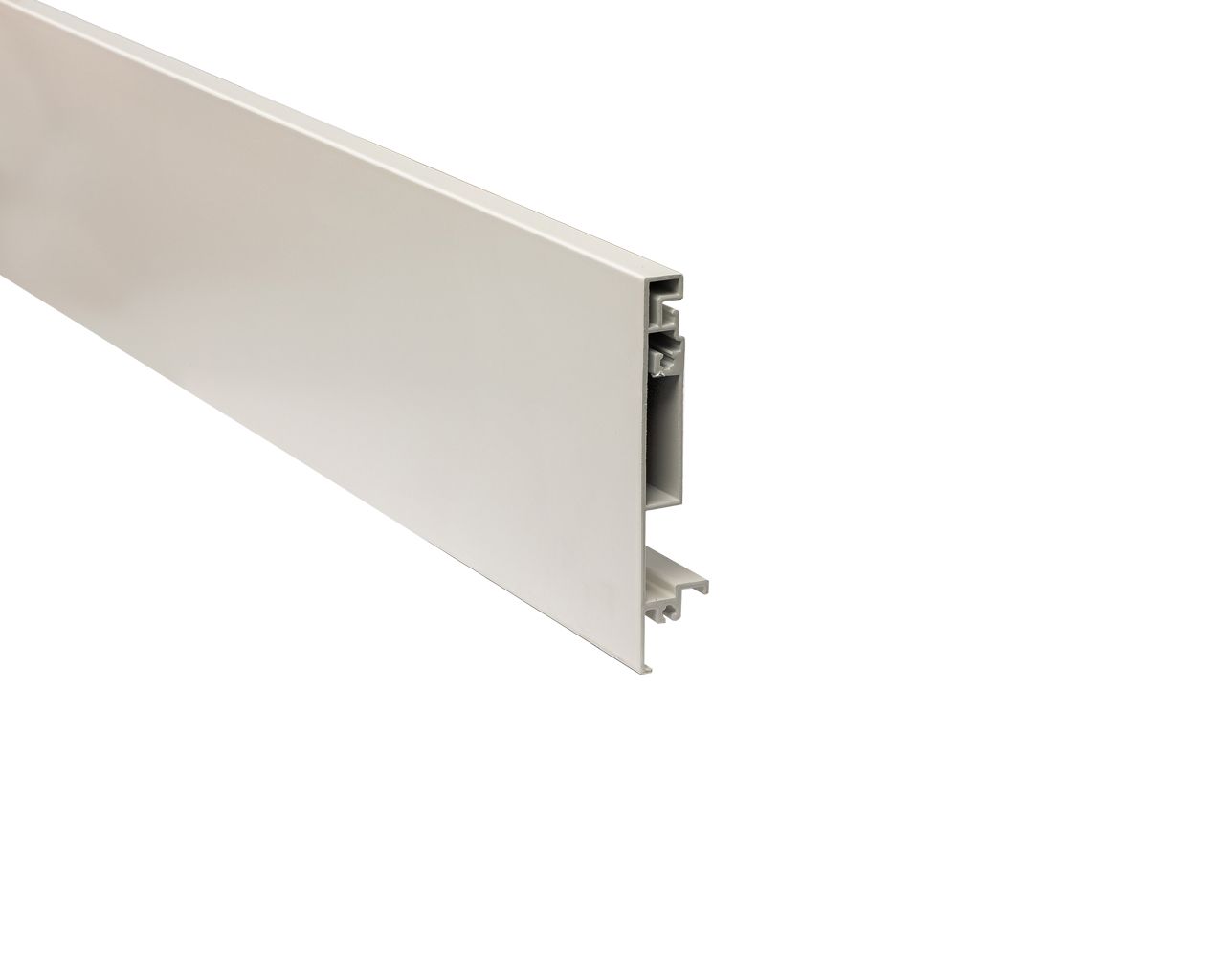 Профиль для передней панели внутреннего ящика Magic Star Plus. L=1100 мм. белая (алюминий). Рис. 1