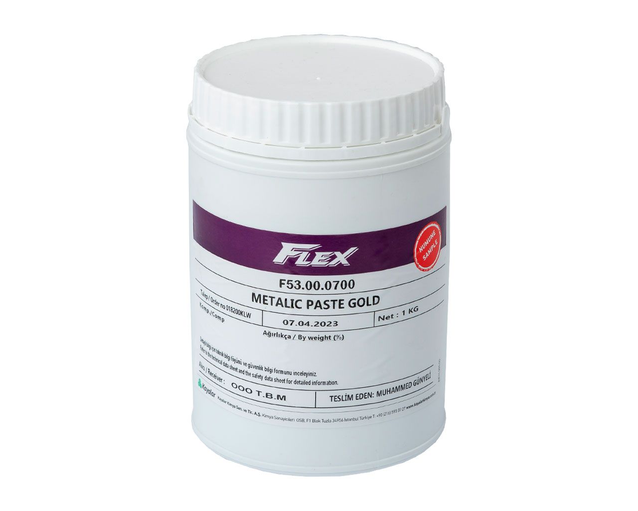 Паста FLEX F53.00.0700 серебро, н.у.1кг. Рис. 1