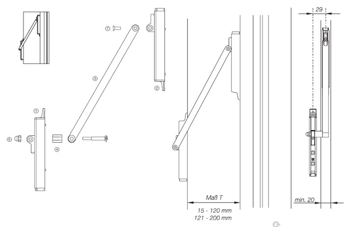 Передача стоечно-рамная, размер 150, серебро EV1. Рис. 3 Передача стоечно-рамная, размер 150, серебро EV1. Рис. 3