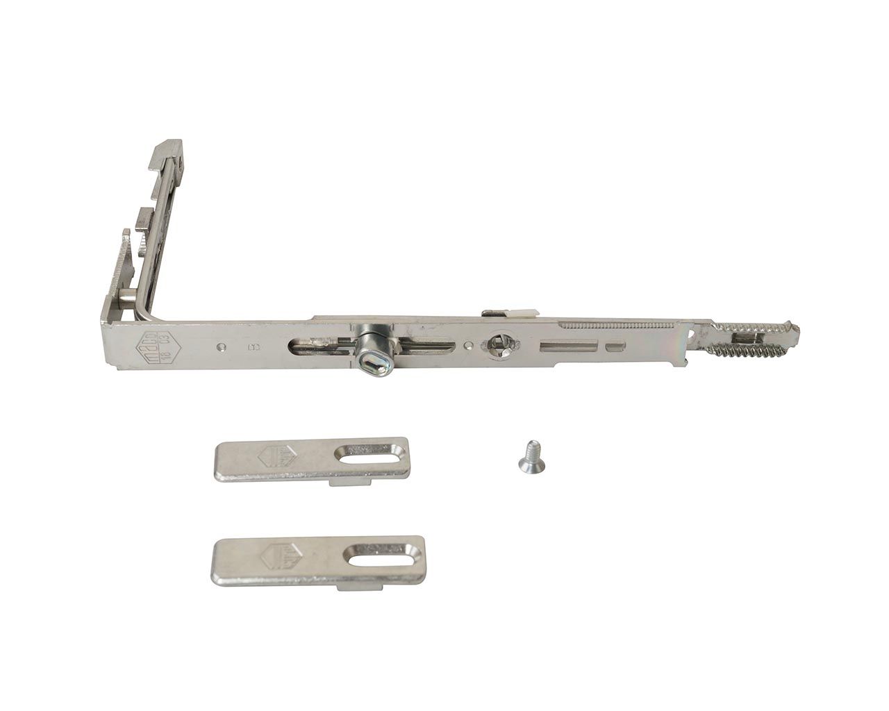 Переключатель угловой ECO + 2 пластины + 1 винт (4 части) 400-430 мм, 1 VZ. Рис. 3 Переключатель угловой ECO + 2 пластины + 1 винт (4 части) 400-430 мм, 1 VZ. Рис. 3