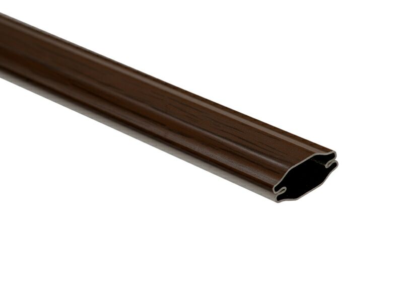 Переплет декоративный Helima 18мм тёмный дуб/белый. Рис. 1 Переплет декоративный Helima 18мм тёмный дуб/белый. Рис. 1