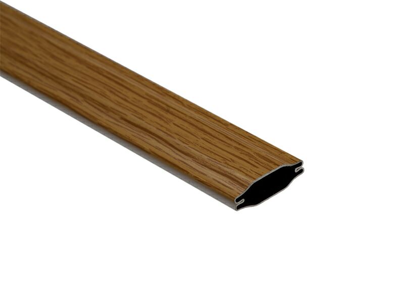 Переплет декоративный Helima 18мм золотой дуб/белый. Рис. 1