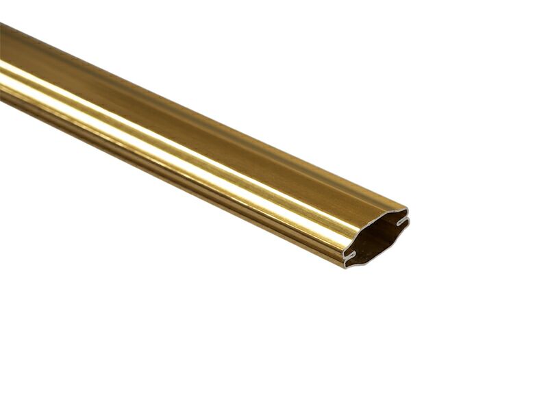 Переплет декоративный Helima 26мм 4м блестящий золотой. Рис. 1