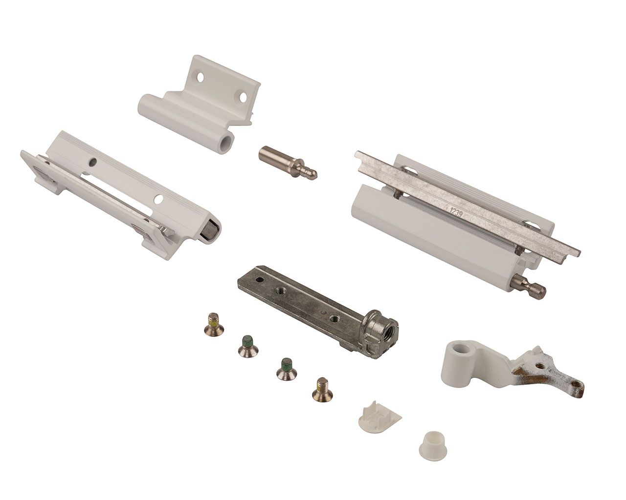 Петли поворотно-откидные DK, клемма 1, V.02, 90 кг, белый R07.2, 728790. Рис. 1