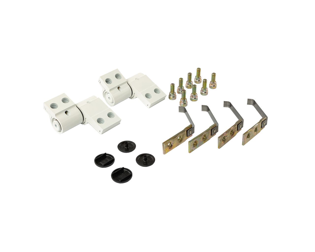 Петля 2-х секционная, м/о 62,5 мм, крепл. на хол. профиль, бел.RAL9016. Рис. 2