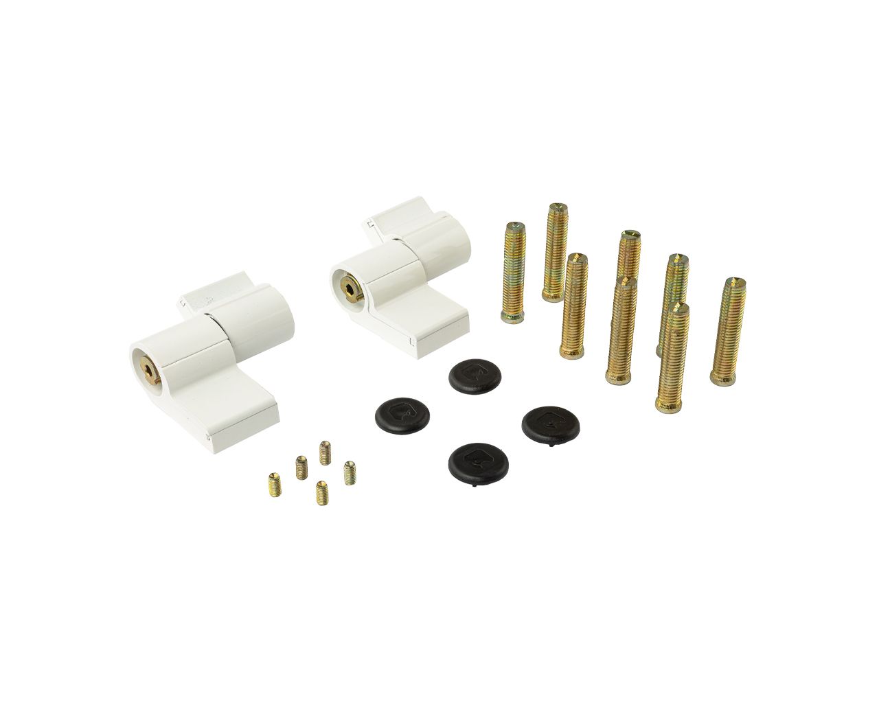 Петля 2-х секционная, м/о 62,5 мм, крепл. на тепл. профиль, бел.RAL9016. Рис. 1