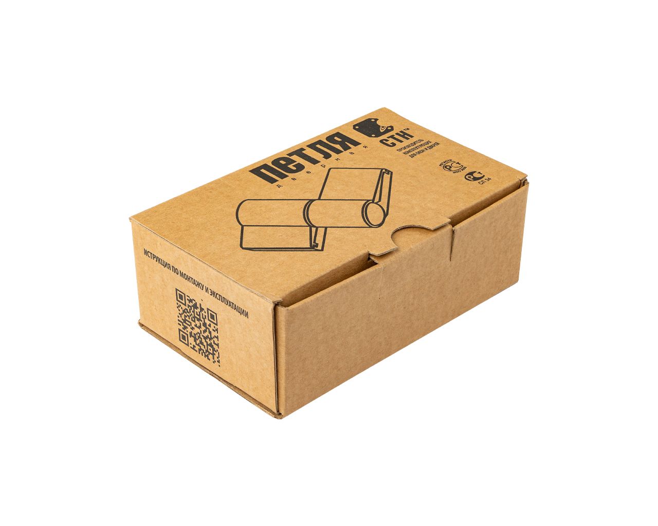 Петля 2-х секционная, м/о 62,5 мм, крепл. на тепл. профиль, бел.RAL9016. Рис. 3 Петля 2-х секционная, м/о 62,5 мм, крепл. на тепл. профиль, бел.RAL9016. Рис. 3