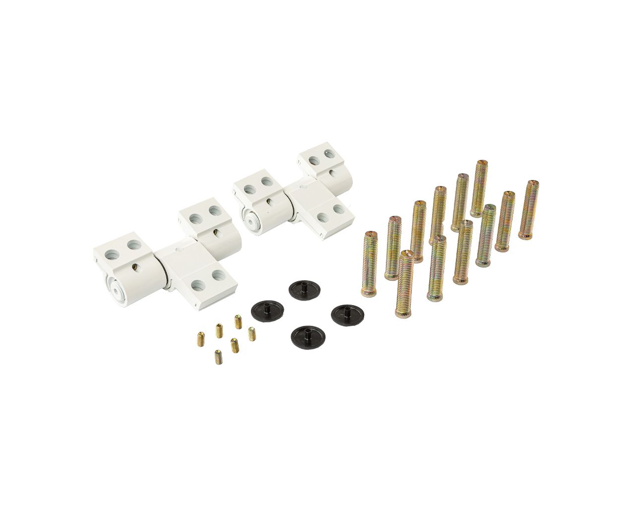 Петля 3-х секционная, м/о 62,5 мм, крепл. на тепл. профиль, бел.RAL9016. Рис. 2