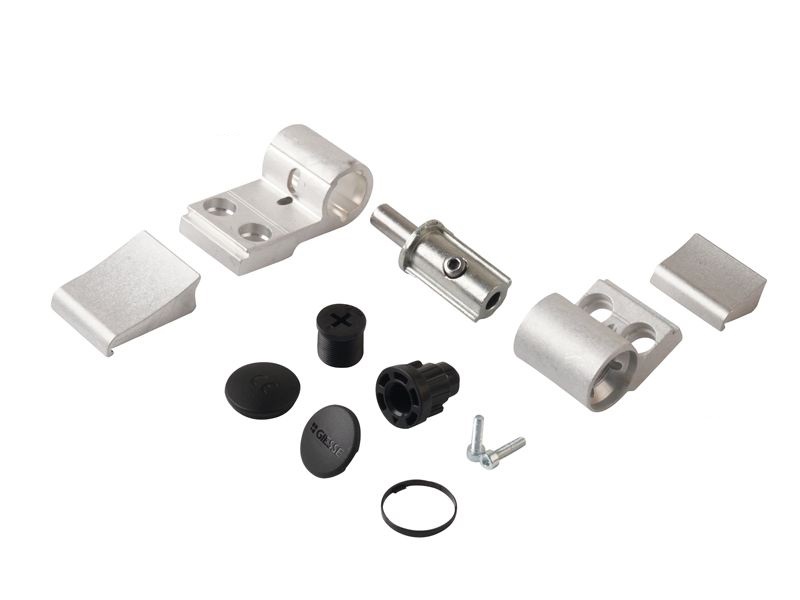 Петля DOMINA Classic дверная Giesse 2-х секционная, без крепления, межосевое 62.5, неокрашенная, 06170005. Рис. 2