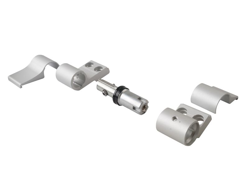 Петля DOMINA HP NEW дверная Giesse 2-х секционная, без крепления, межосевое 62.5, анодированная, 05160020V. Рис. 1 Петля DOMINA HP NEW дверная Giesse 2-х секционная, без крепления, межосевое 62.5, анодированная, 05160020V. Рис. 1