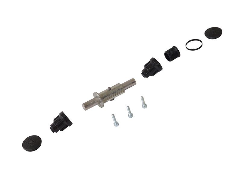 Петля DOMINA Classic дверная Giesse 3-х секционная, без крепления, межосевое 62.5, неокрашенная, 06171005. Рис. 3 Петля DOMINA Classic дверная Giesse 3-х секционная, без крепления, межосевое 62.5, неокрашенная, 06171005. Рис. 3