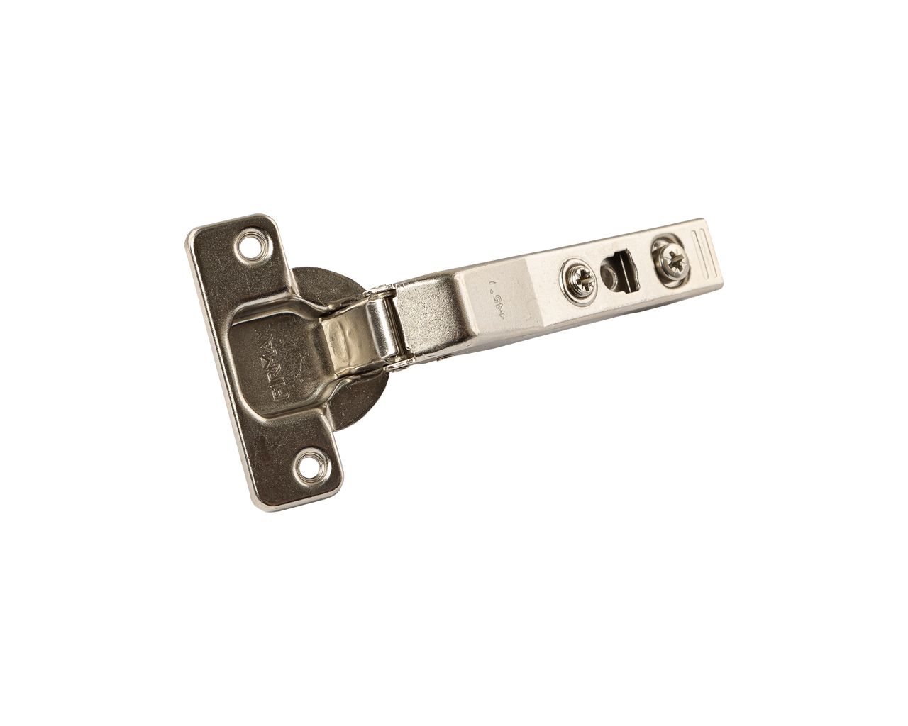 Петля Firmax для угловых дверей 45° Click-on без пружины, угол открывания 95°, 48мм, под шуруп. Рис. 1