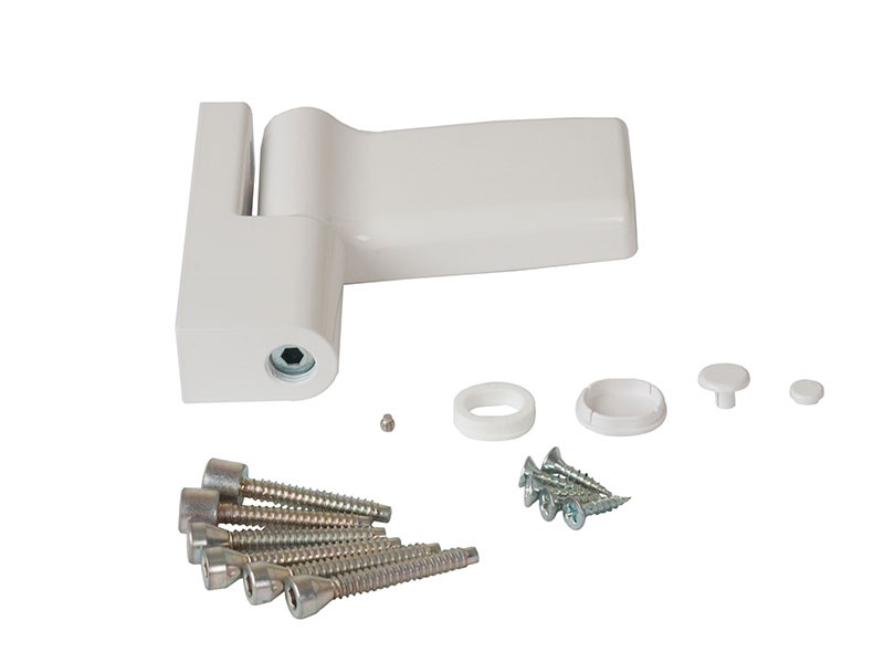 Петля JOCKER 17,5, белая (RAL 9016 - A). Рис. 3 Петля JOCKER 17,5, белая (RAL 9016 - A). Рис. 3